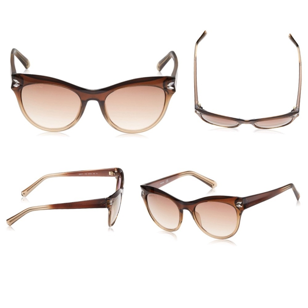 Swarovski Women's SK0171 51mm CatEye Sunglasses